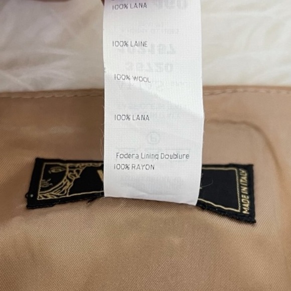 Versace 100% Wool Pencil Skirt Size 42 - Picture 6 of 9